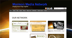 Desktop Screenshot of mormonmedianetwork.com